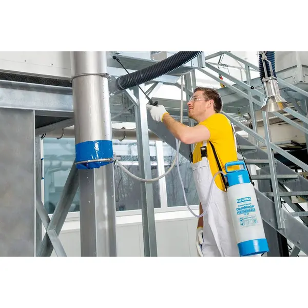 Pulvérisateur à pression CleanMaster PERFORMANCE PF 50, détergents acides et alcalins - 5L - Gloria