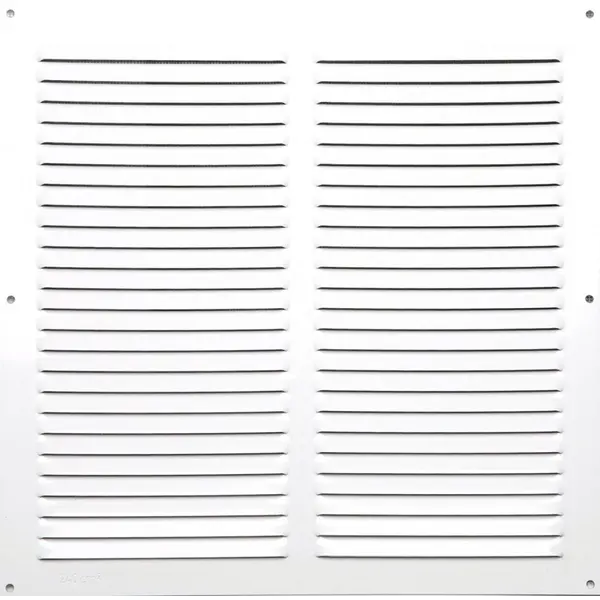 Grille d'aération aluminium laqué, L.30 x l.30 cm - Centrale Brico
