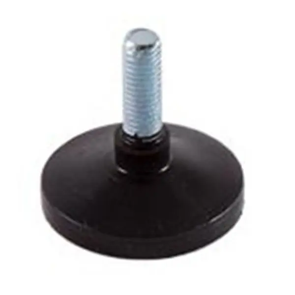 Nivelador Plano M8 Ø40Xh38Mm Negro 25Un