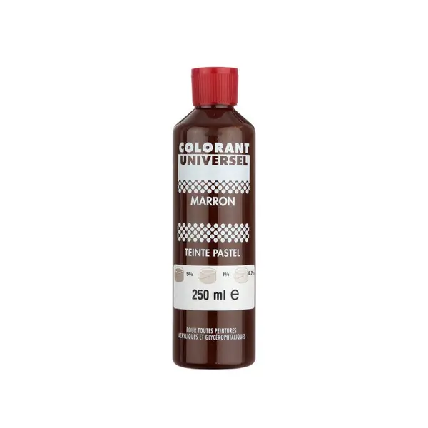Colorant Universel 250 Ml Marron - Centrale Brico