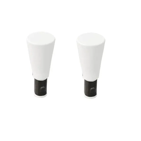 2 embouts pour barre de vitrage, Diam.10 mm, blanc Cosy, CESSOT - CESSOT