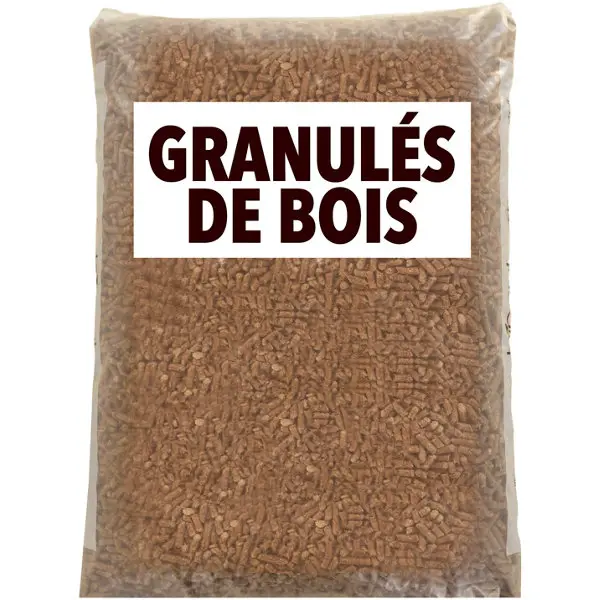 Granulés de bois DINplus - Sac de 15 kg