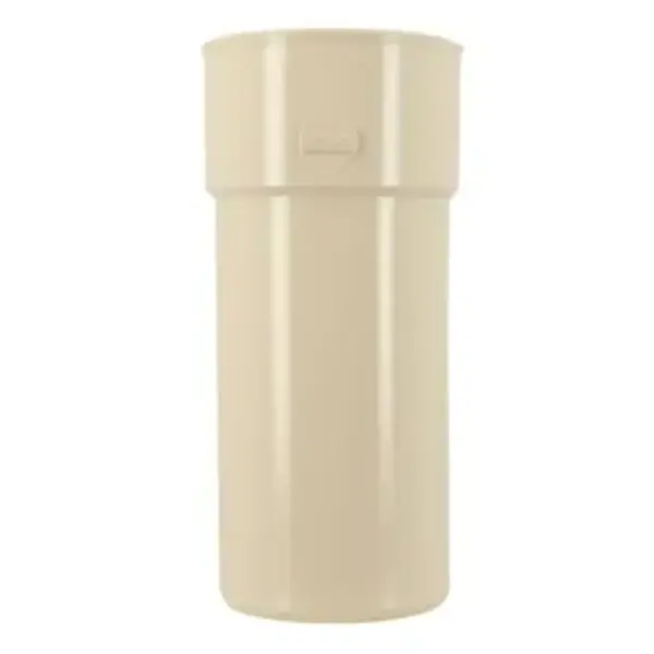 Manchette mâle/femelle pour tuyaux PVC - sable - Ø 80 - T25