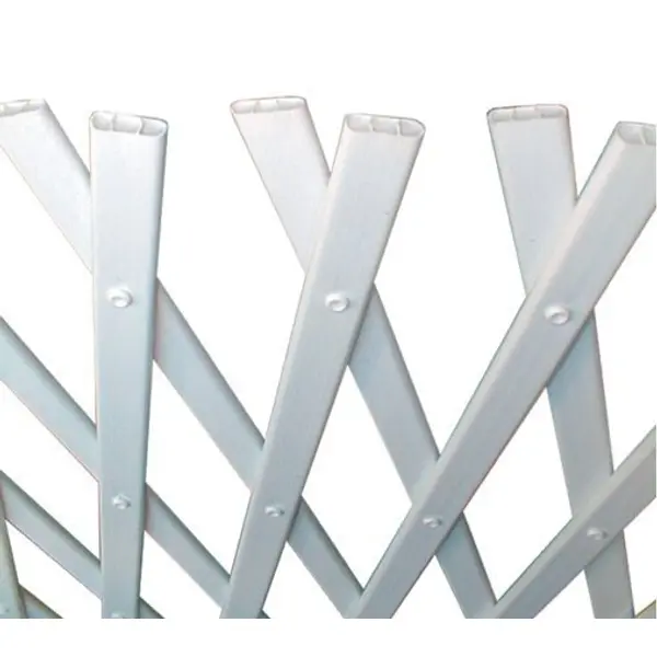 Treillis extensible en PVC 1 x 2 m blanc TREILLIFLEX - Nortene