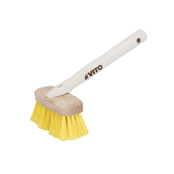 Brosse à chaux rectangulaire bois PVC VITO