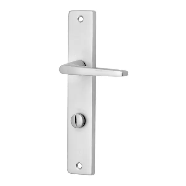 Poignée de porte "Cyriac" avec serrure à condamnation - Entraxe 195 mm