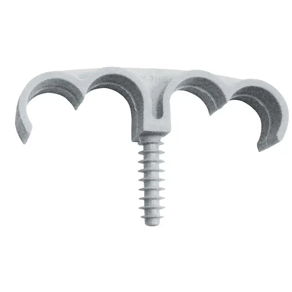 15 attaches Fix Ring à frapper - Ø 20 en nylon et polyamide