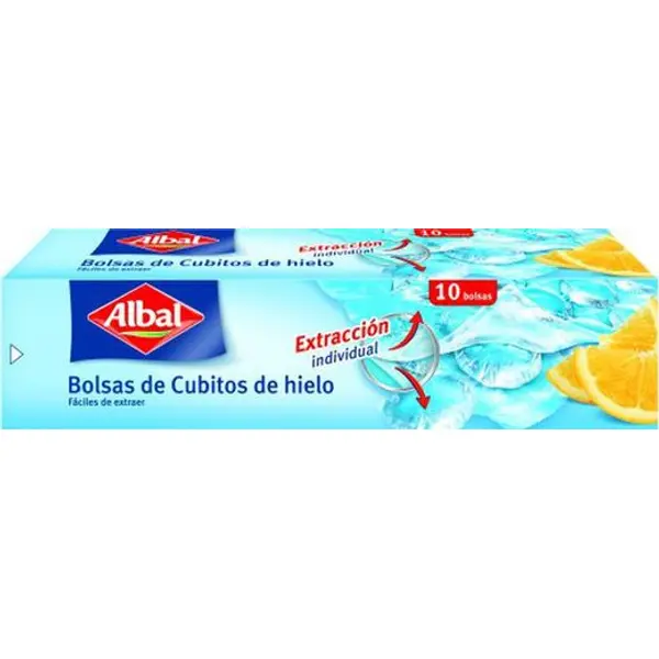 Albal Cubitos Hielo (10) 190 Cubitos