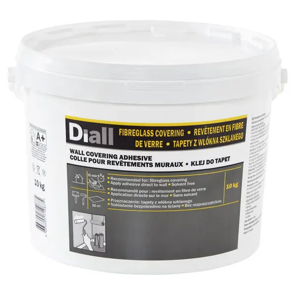Colle pour revêtements muraux/en fibre de verre 10 kg