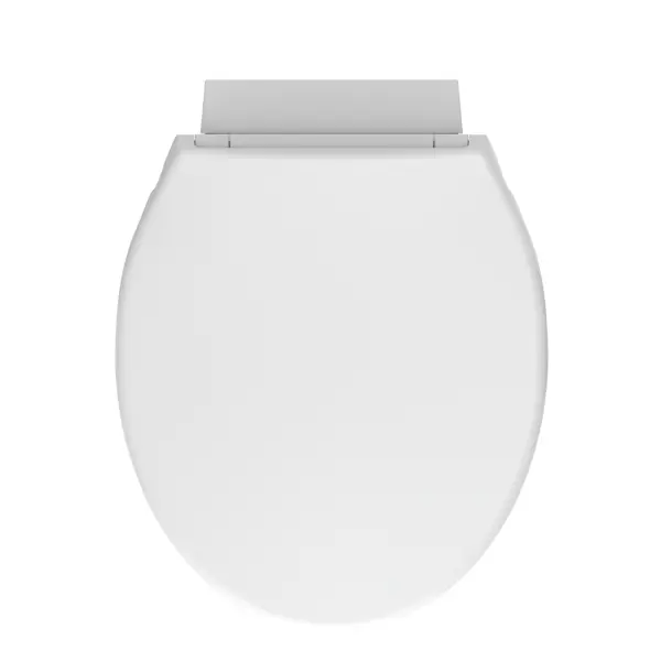 Abattant avec frein de chute plastique thermodur Stability blanc - Centrale Brico