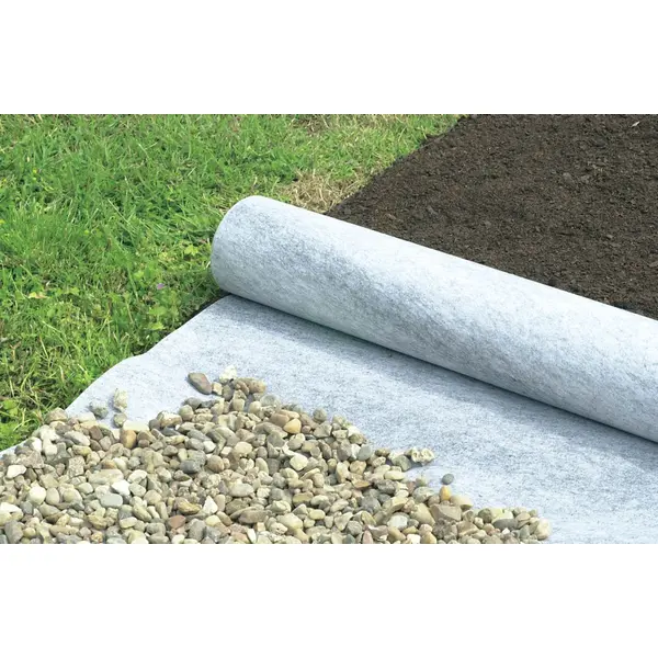 Feutre "Geotex 100" pour allées et terrasses - 1 x 10 m - Polyester 100g/m2 - Nortene