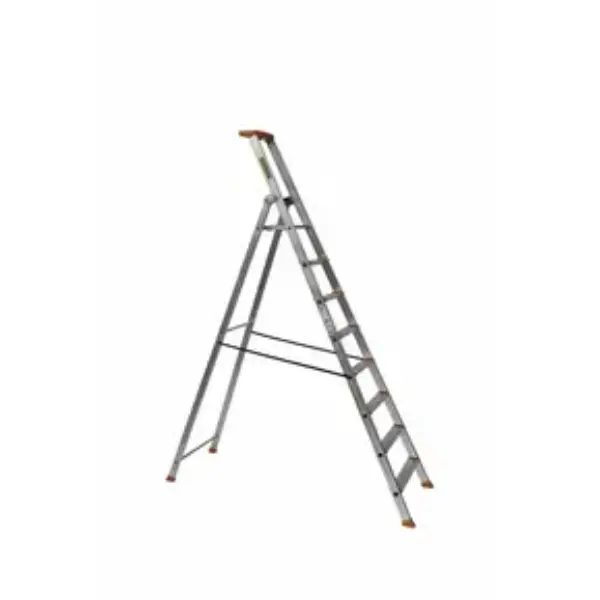 ESCABEAU PRO 54 Aluminium 8 marches - Ht travail 3.80m