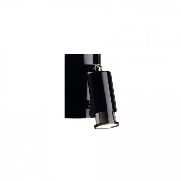 Applique Noir Laqué Cosmic, Gu10, 5W, IP20, 230V, Classe II - CALI