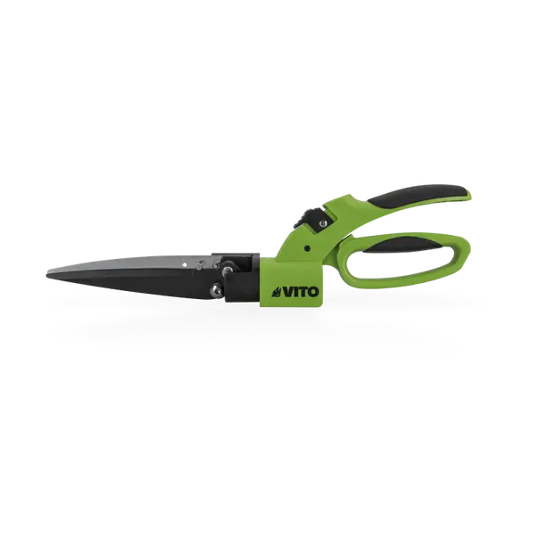 Cisaille à gazon rotative 360° acier carbone ergonomique VITO