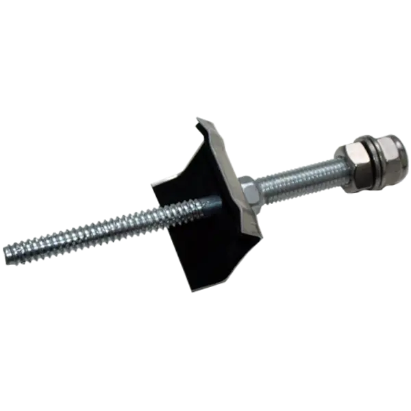 1 x Vis Cavalier pour panneau solaire M10 Longueur total 130 Inox A2