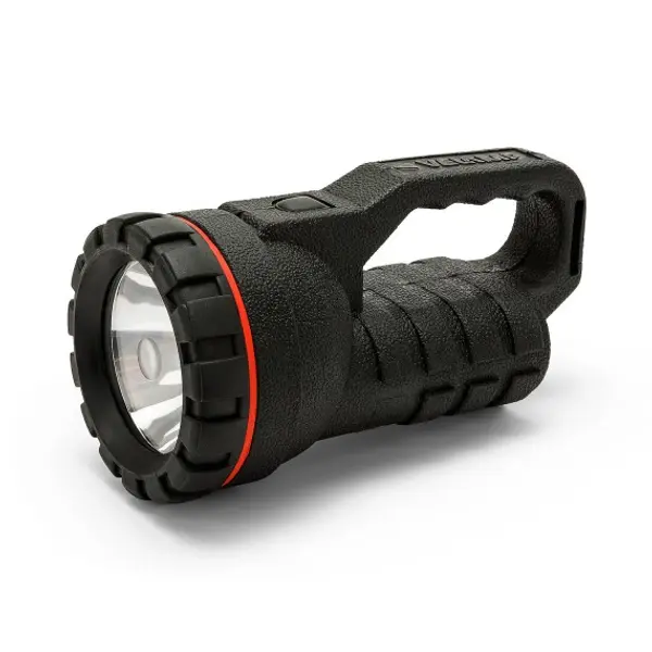 RUBBER LED: Faro LED 0,5W , a pile, in caucciù naturale