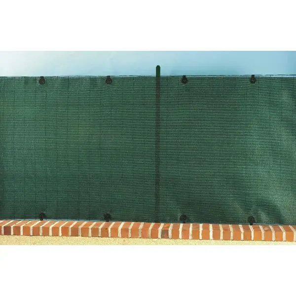 Brise vue tissé 95% occultant - vert- 1 x 5 m TOTALTEX - Nortene