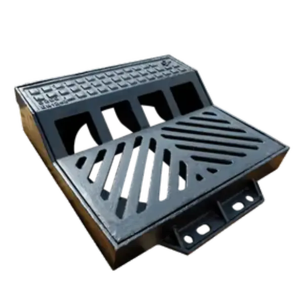 BOUCHE D'EGOUT GRILLE AVALOIR FONTE PROFIL A GAAI C250 PMR