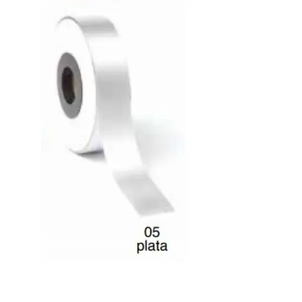 Cinta Regalo 35Mm X 92Mt. Plata 05 7000
