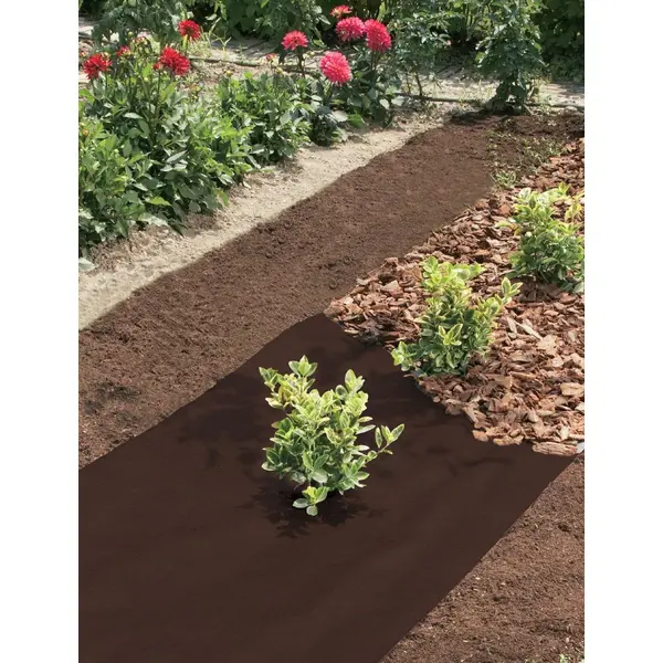 Feutre de paillage "Antiherbas Geotex" marron - 1,60 x 10 m - Nortene