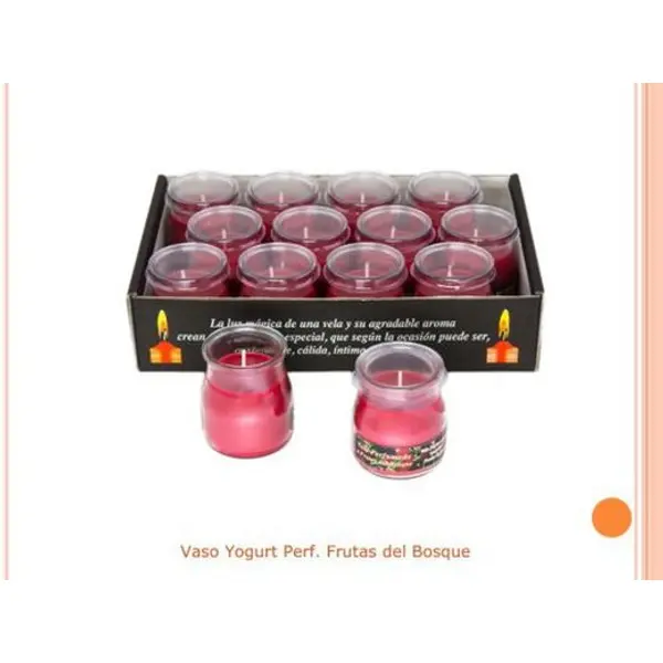 Vela Perf.Yogurt Frutas Del Bosque
