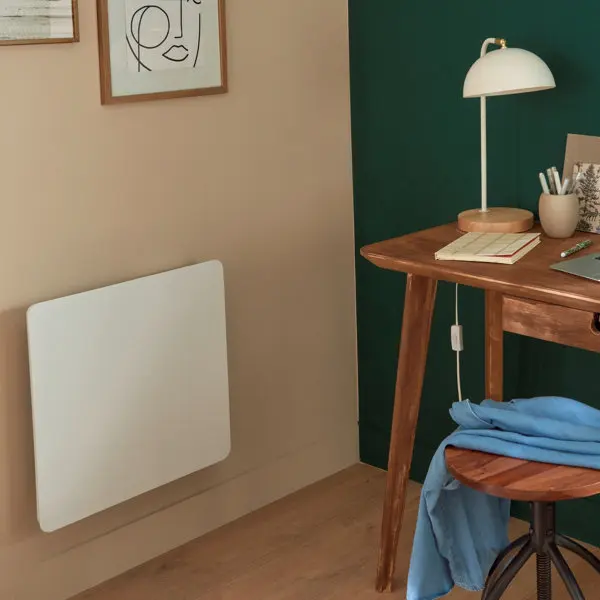 Radiateur acier "Jaina" blanc - 750 W
