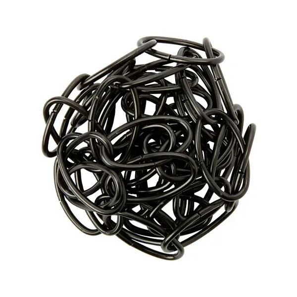 Chaine lustrerie noire 1,5m