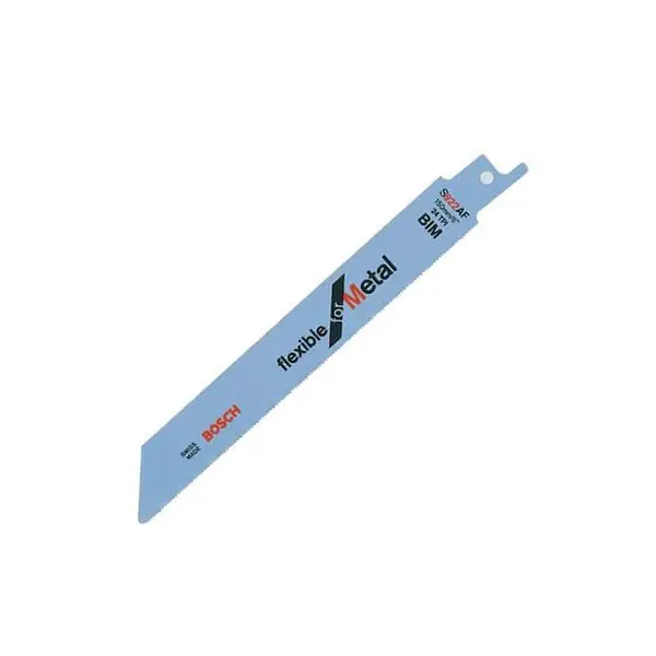 BOSCH Lames de scie sabre flexible pour métal S922AF