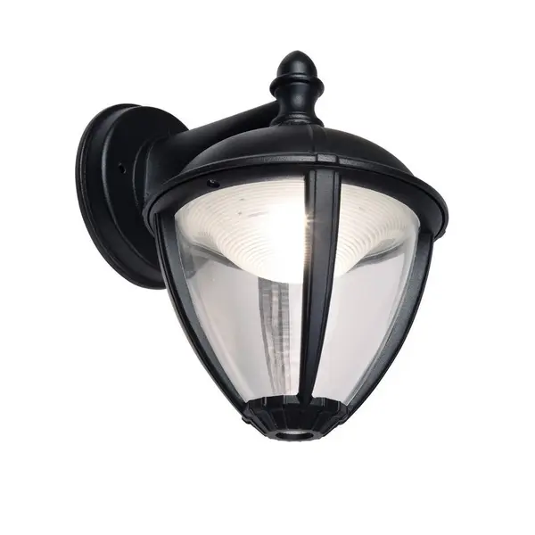 Applique Noir Matt UNITE basse, LED Intégrée, 9W, 330 lumens, 3000K, IP44, 230V, Classe I - CALI