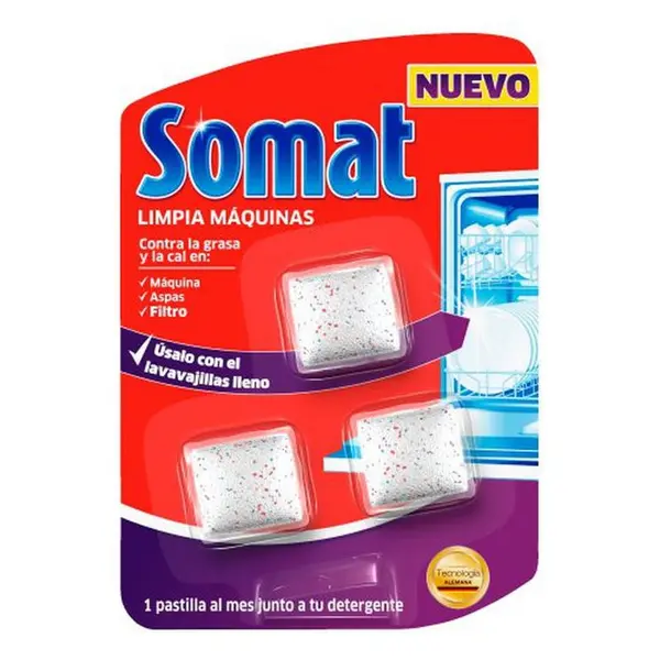Somat Limpiamaquinas Pastillas 3 Dosis