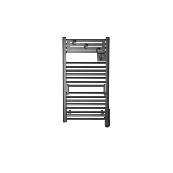 Sèche-serviettes électrique connecté - Actibain Connect noir - 500 W - 50 x 101,1 cm - Noirot