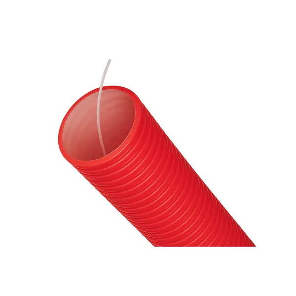 Gaine TPC annelée D. 63 - 25 ML rouge