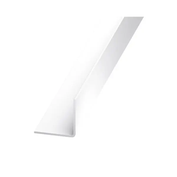 Cornière PVC blanc - 10 x 10 mm - 2,50 m