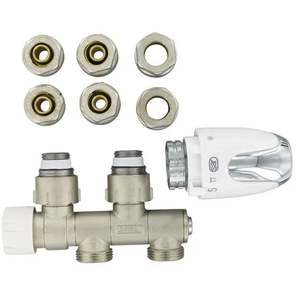 Kit universel de raccordement sans tête thermostatique