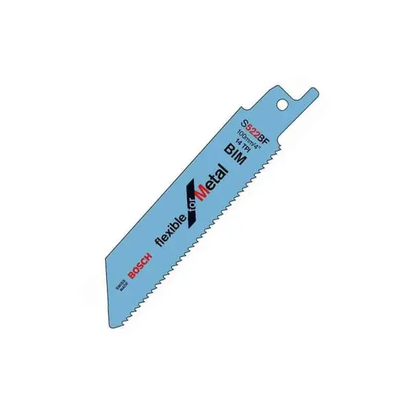 BOSCH Lames de scie sabre courte flexible pour métal S522BF