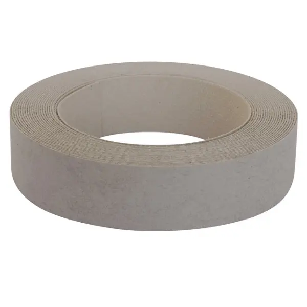 Chant thermocollant gris L. 500 cm x l. 1,9 cm