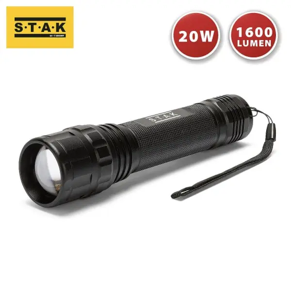 TIGER: torcia LED CREE 20W XHP50 con funzione zoom