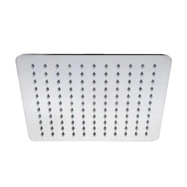 Rociador Ducha Metal Inox Cuad 25Cm Crom