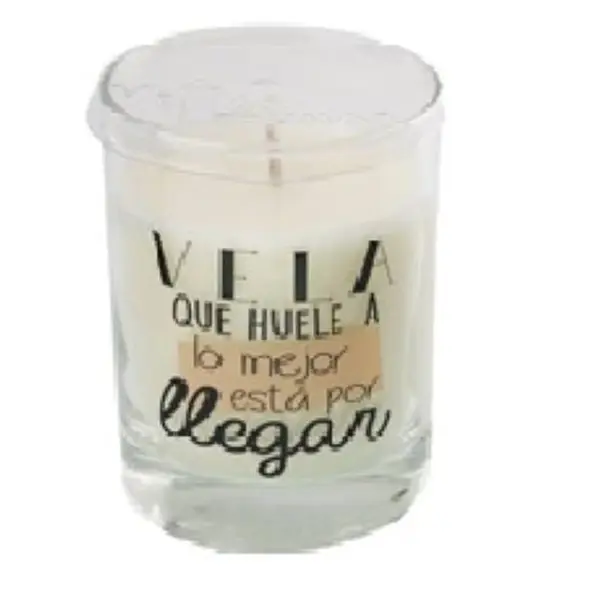 Vela Vaso Perf.Mensaje'Lo Mejor'901800