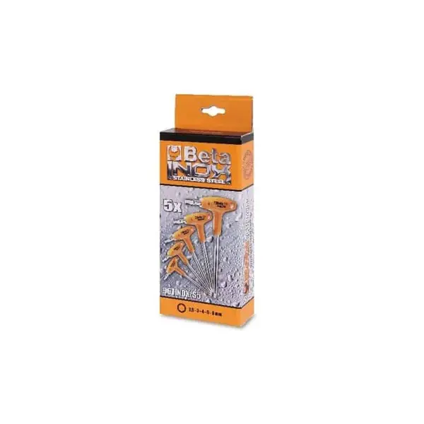 BETA Clé mâle coudée - 96T INOX/S5 - 000961952