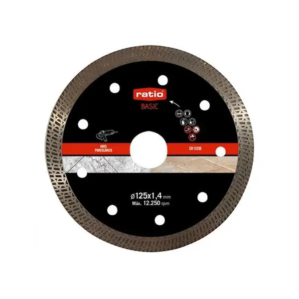 Disco Turbo Porcelanico Ø125 Basic Ratio
