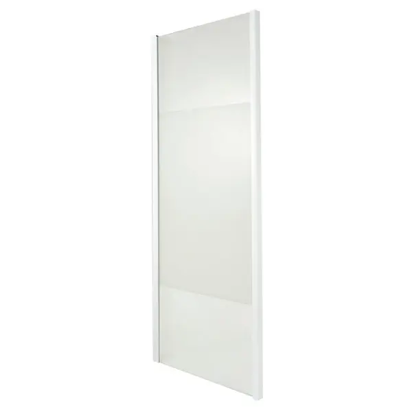 Paroi de douche latérale "Onega" l.80 cm en verre aspect dépoli