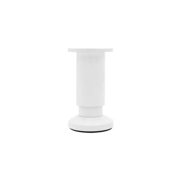 Pied de meuble CIME réglable rond, aluminium blanc produit sans finition Ht. max - Cime