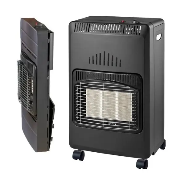 Poêle à Gaz Pliable à Infrarouge 4200W 3 Puissances Chauffage d’Appoint pour l'intérieur Facile à ranger NIKLAS