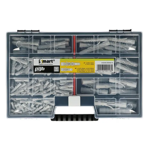1 x Assortiment de 262 Cheville UNIVERSELLES