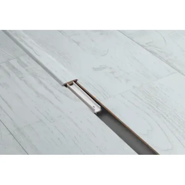 Barre de jonction - 40 mm - Pièce de 1 m - Chesnut White B6201 - MDF