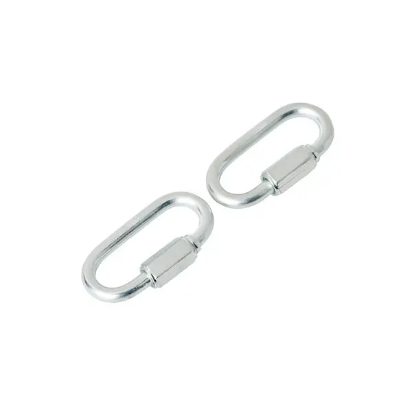 2 maillons rapides - 5 mm