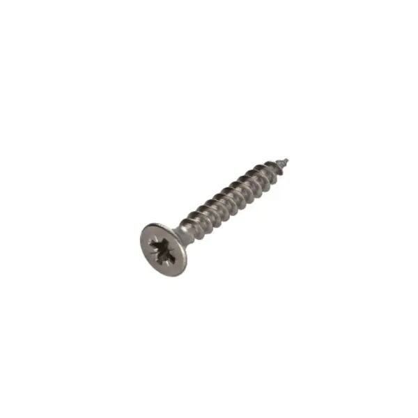1 x VBA Vis bois agglo Inox A2 Tête fraisée Pozi 3X35 microvis