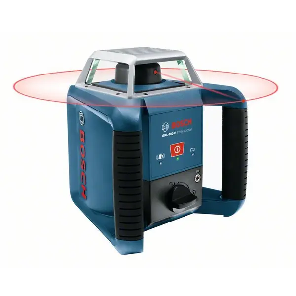 Laser rotatif horizontal GRL 400 H set professionnel Pack Ext en coffret. Bosch 06159940JY