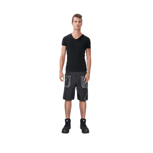 Bermuda de travail Gris - Taille 42 - Comfort Plus - 80% Polyester 20% Coton - Oeko-tex standard 100 - VITO